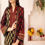 VS Daman Cambric Unstitched 3pcs Suit - 603-A