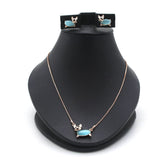 Women's Locket Set - Sea Green