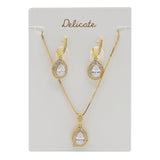 Women's Locket Set - Golden