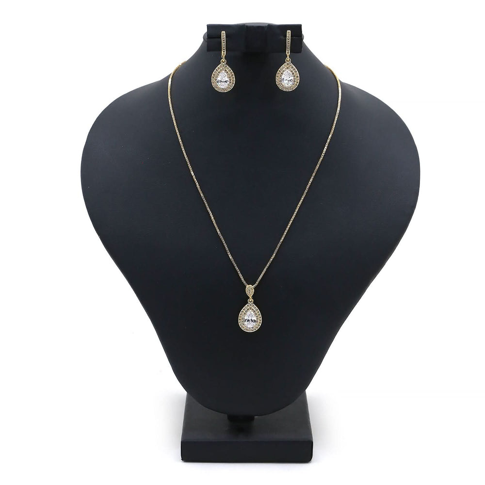 Women's Locket Set - Golden