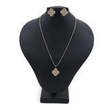 Women's Locket Set - Golden