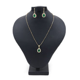 Women's Locket Set - Green