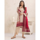 Regalia Nino Kara Cotton Digital Printed Unstitched 3pcs Suit - 7