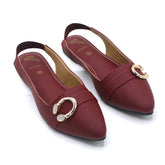 Valuable Women's Sandal - Maroon