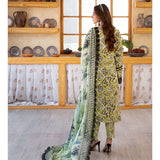 Sunshine Bloom By Al Zohaib Print Kari Lawn Unstitched 3 pcs Suit - 7