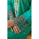 Sunshine Bloom By Al Zohaib Print Kari Lawn Unstitched 3 pcs Suit - 6