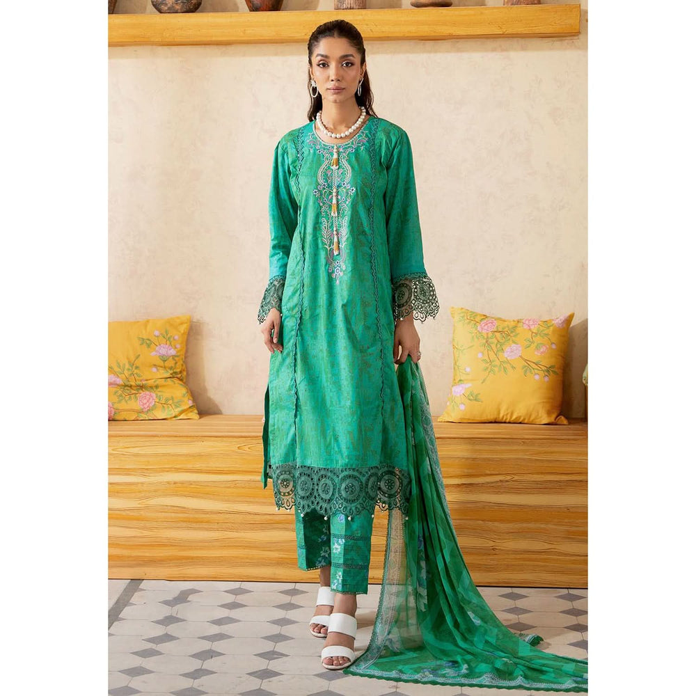 Sunshine Bloom By Al Zohaib Print Kari Lawn Unstitched 3 pcs Suit - 6