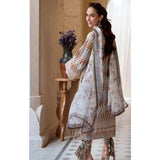 Sunshine Bloom By Al Zohaib Print Kari Lawn Unstitched 3 pcs Suit - 1