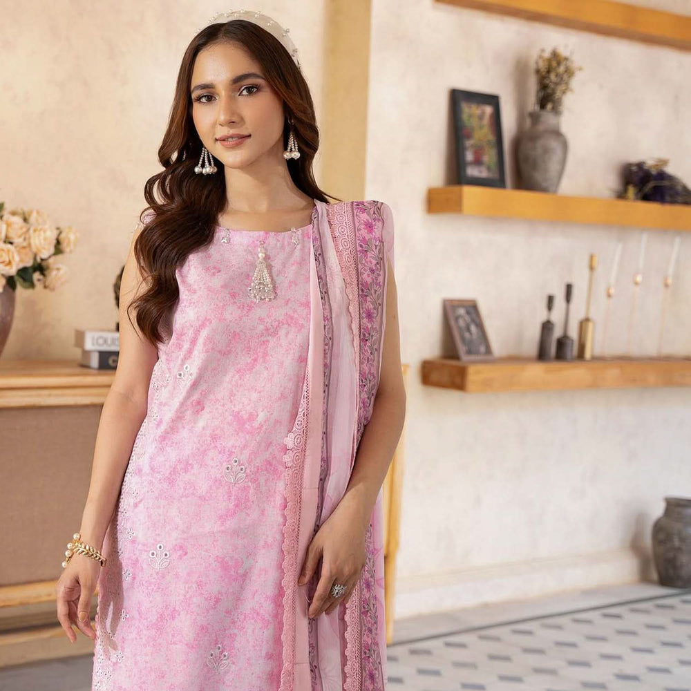 Sunshine Bloom By Al Zohaib Print Kari Lawn Unstitched 3 pcs Suit - 5