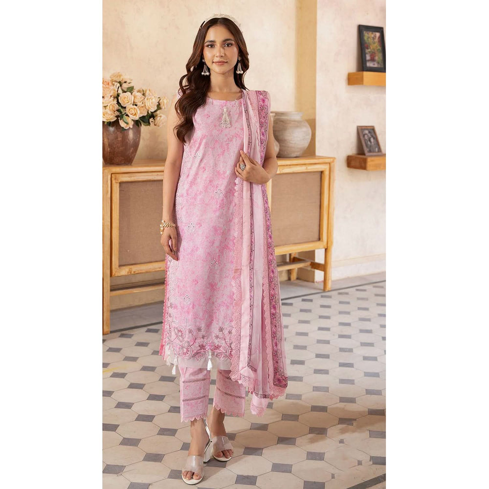 Sunshine Bloom By Al Zohaib Print Kari Lawn Unstitched 3 pcs Suit - 5