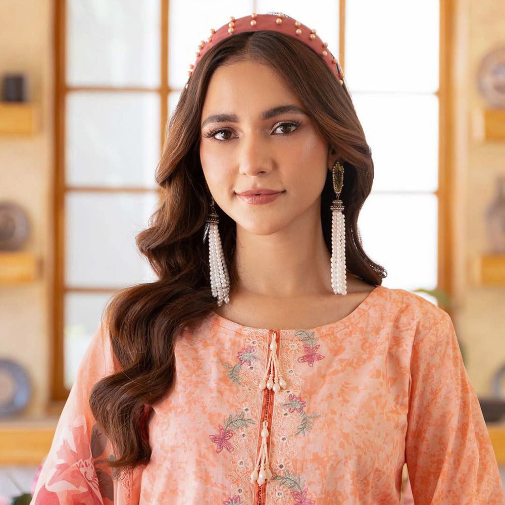 Sunshine Bloom By Al Zohaib Print Kari Lawn Unstitched 3 pcs Suit - 10