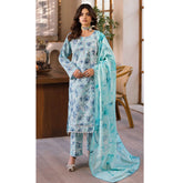 Al Zohaib Coco Popup Lawn 3 Piece Unstitched Suit - 5