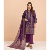 Salina Jacquard By Regalia Textile Printed Unstitched 3 Pcs Suit - 6