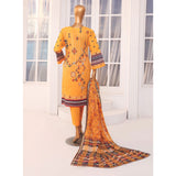 Needle Wonder By Dr. Haris Printed & Embroidered Lawn Unstitched 3Pcs Suit - 4