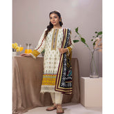 Salina Weaving Dobby By Regalia Printed Lawn Unstitched 3 Pcs Suit - 6