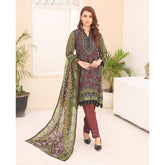 Laiba By SN Cloth Printed Unstitched 3 Pcs Suit - 3