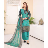 Laiba By SN Cloth Printed Unstitched 3 Pcs Suit - 4
