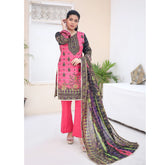 Laiba By SN Cloth Printed Unstitched 3 Pcs Suit - 10