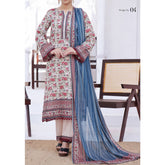Ayesha Alishba By VS Textile Printed Lawn Unstitched 3Pcs Suit - 599