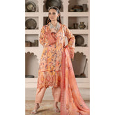 Sunshine Bloom By Al Zohaib Lawn Premium Unstitched 3 Pcs Suit - 11