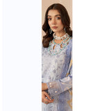 Sunshine Bloom By Al Zohaib Lawn Premium Unstitched 3 Pcs Suit - 3