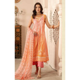 Sunshine Bloom By Al Zohaib Lawn Premium Unstitched 3 Pcs Suit - 4