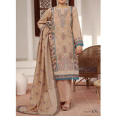 MISRI Embroidered Lawn By VS Textile 3-Piecs Unstitched Suit - 476