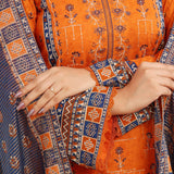 MISRI Embroidered Lawn By VS Textile 3-Piecs Unstitched Suit - 475