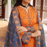 MISRI Embroidered Lawn By VS Textile 3-Piecs Unstitched Suit - 475