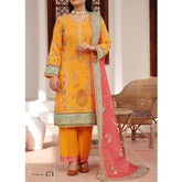 MISRI Embroidered Lawn By VS Textile 3-Piecs Unstitched Suit - 471