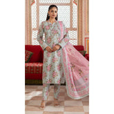 Colors Identic Separates Lawn By Al Zohaib Digital Printed 3 Pcs Suit - 1