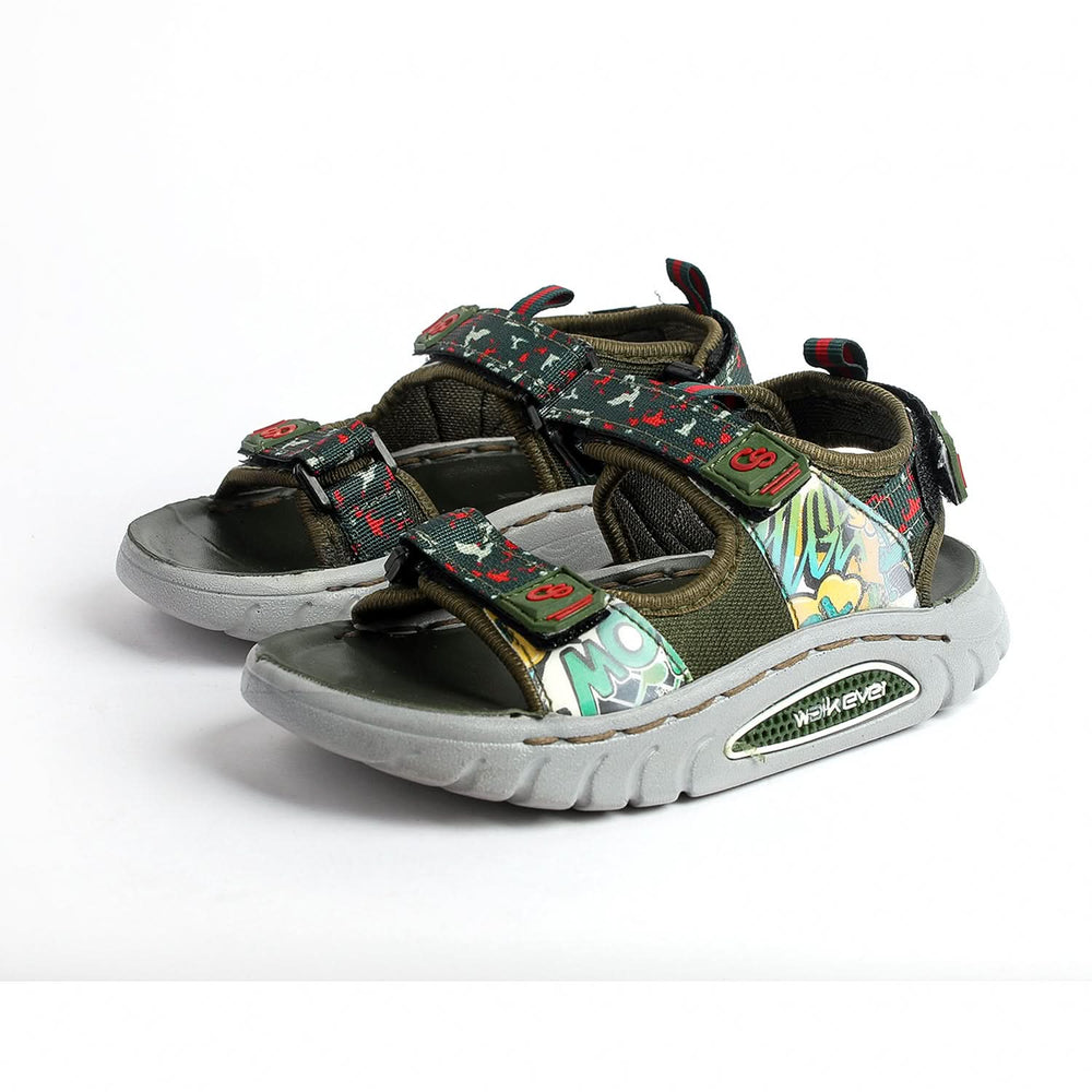 Boys Kito Sandal - Green