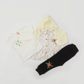 Girls Full Sleeves Tight Suit - Fawn