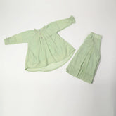 Girls Shalwar Suits - Light Green