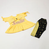 Girls Half Sleeves Suit