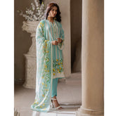 Salina By Regalia Lawn Printed Unstitched 3Pcs Suit V-4 - 4