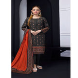 Salina Weaving Dobby By Regalia Lawn Printed Unstitched 3Pcs Suit V-2 - 8