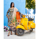 Salina Separates By Regalia Printed Lawn Unstitched 3Pcs Suit V-2 - 4