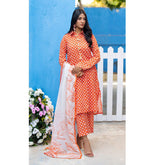 Salina Separates By Regalia Printed Lawn Unstitched 3Pcs Suit V-2 - 8