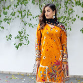 Salina Unstitched Lawn Digital Printed 3 Pcs Suit - 7