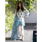 Salina Unstitched Lawn Digital Printed 3 Pcs Suit - 1