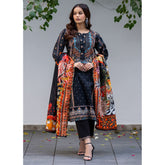 Salina Unstitched Lawn Digital Printed 3 Pcs Suit - 10