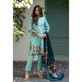 Salina Unstitched Lawn Digital Printed 3 Pcs Suit - 2