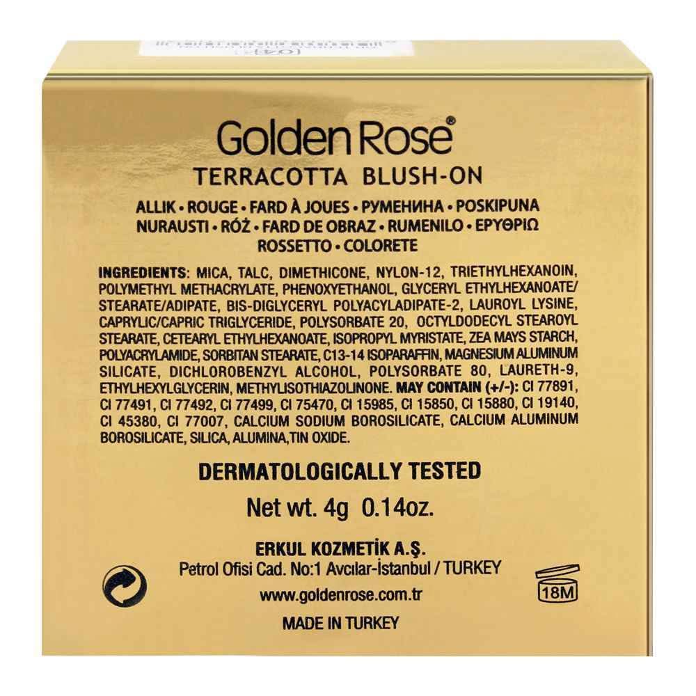 Golden Rose Powder Blush On 4