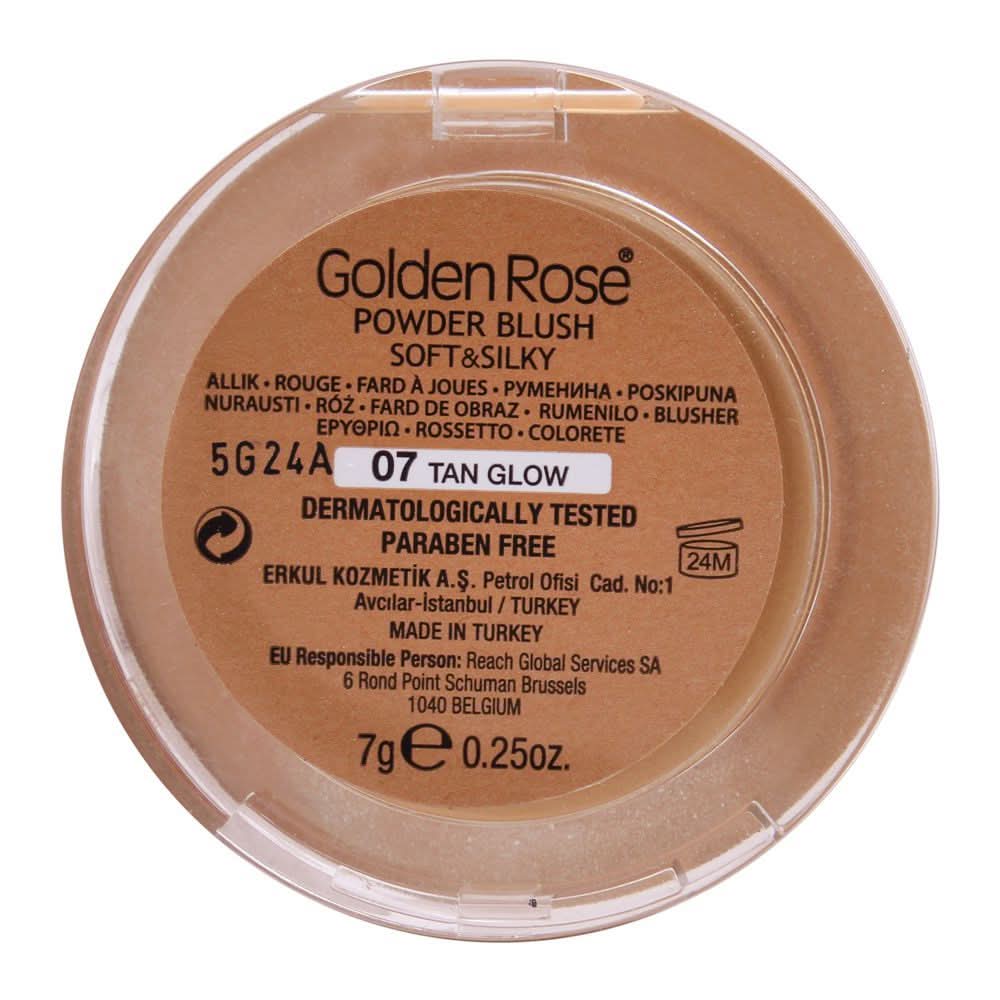 Golden Rose Powder Blush On 7