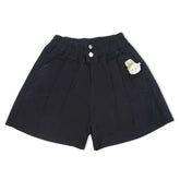 Girls Cotton Shorts - Black