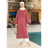 Eminent Women's Printed Kurti - Maroon