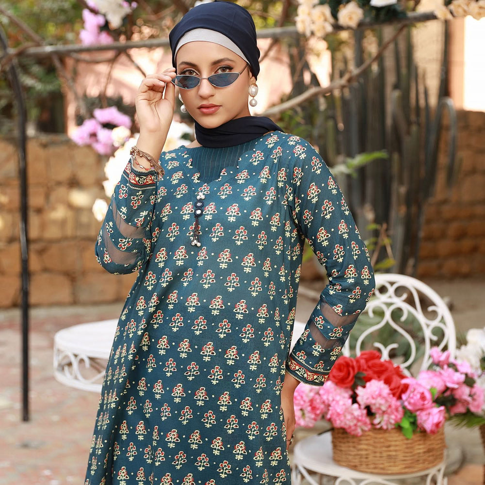 Eminent Women's Co-Ord Suit - Blue