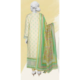 Panjnad Norah Lawn By J. Printed Unstitched 3 Pcs Suit - 241182
