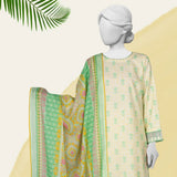 Panjnad Norah Lawn By J. Printed Unstitched 3 Pcs Suit - 241182